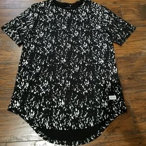 Stampd Splatter Black and White Thick Shirt